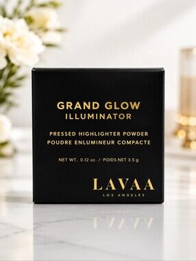 Grand Glow Illuminator Pressed Highlighter Powder - Gold